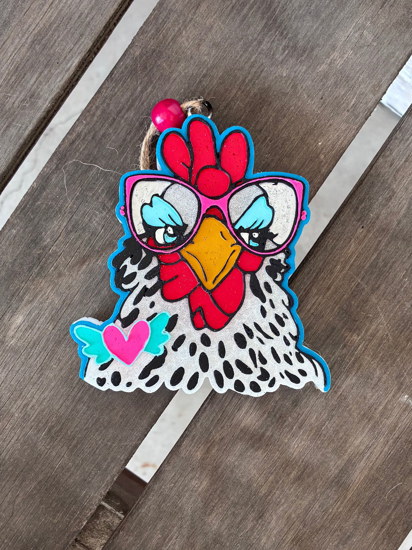 Sassy Chicken Freshie