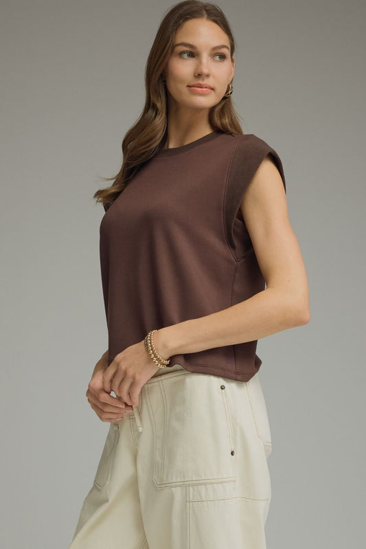 Rebecca half sleeve top