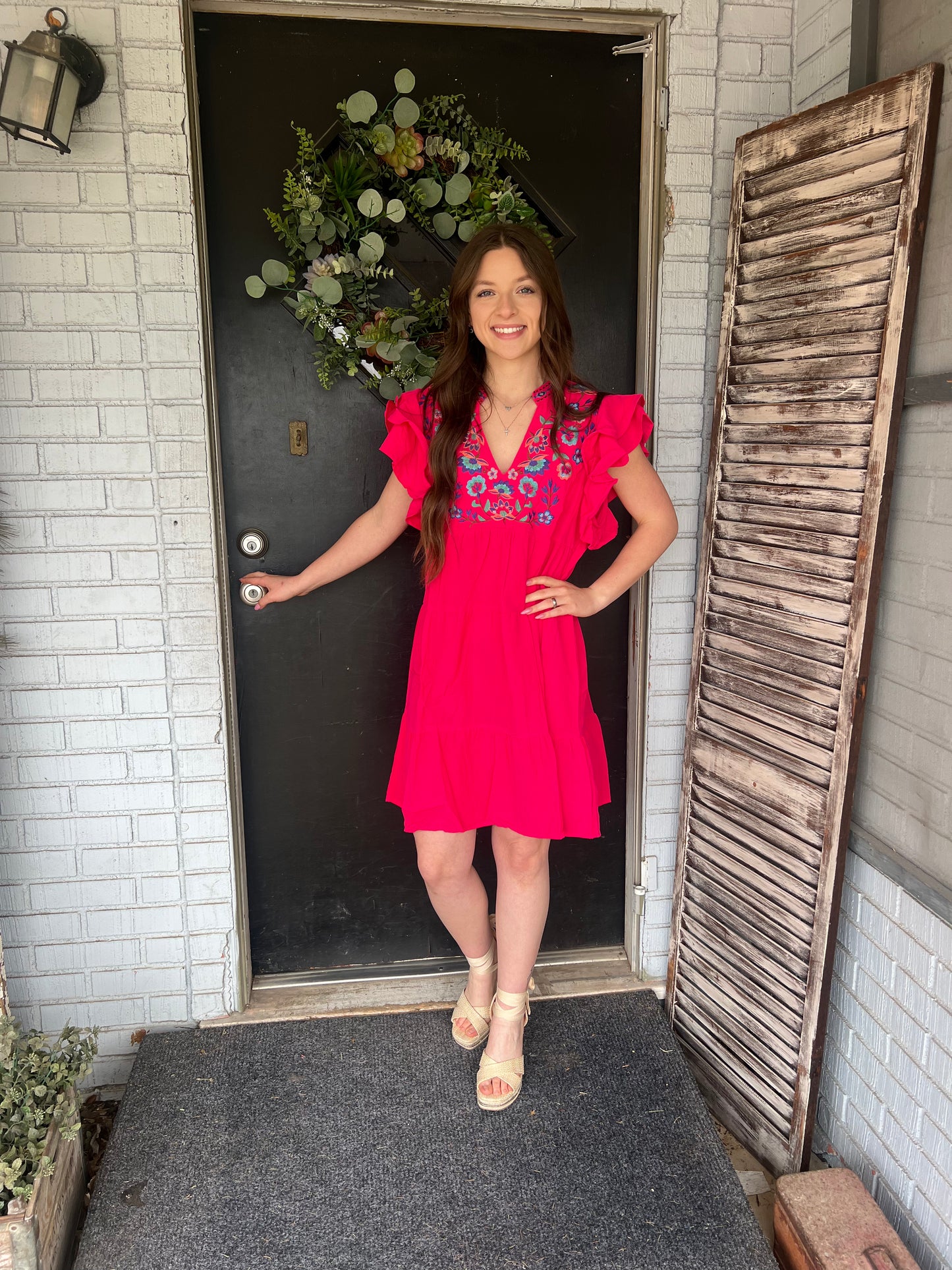 Amelia Embroidery Dress