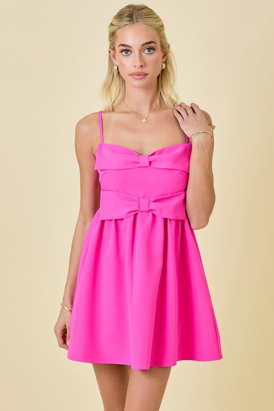 Blakelyn Double Bow Mini Dress