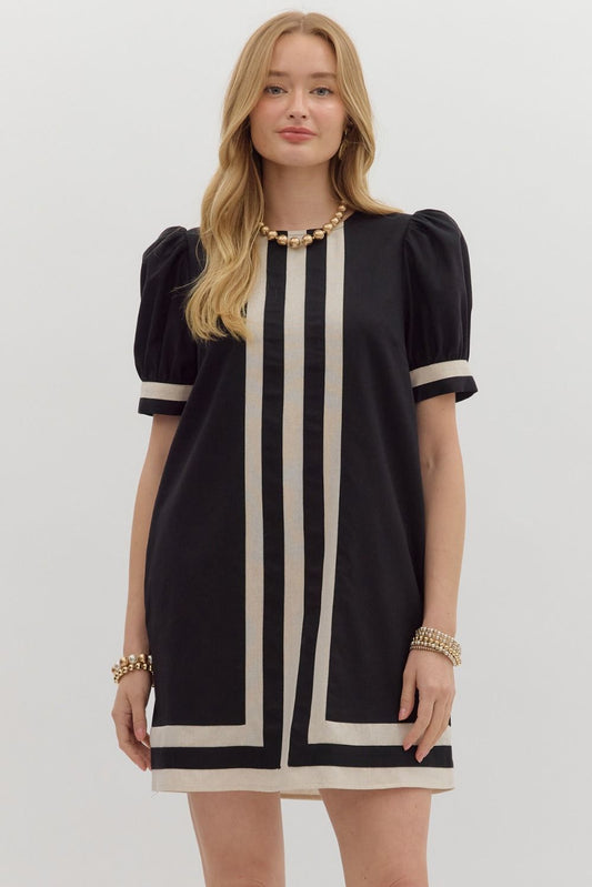 Fallon Contrast Dress