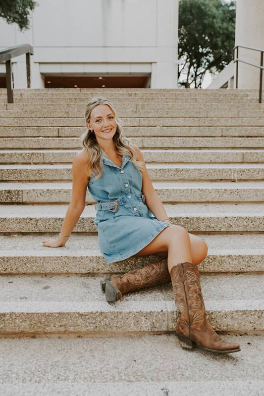 Darlene Denim Dress