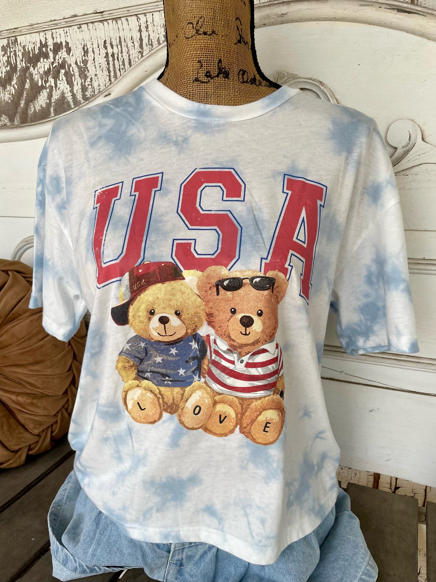 USA Teddy Bear Shirt