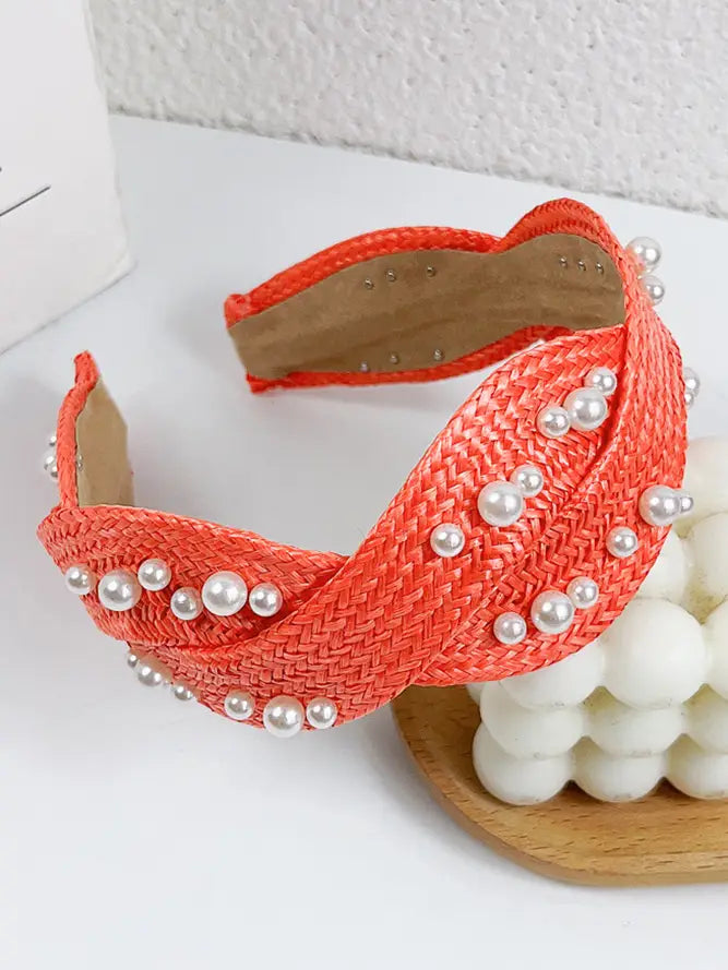 Braid Pearl Headband