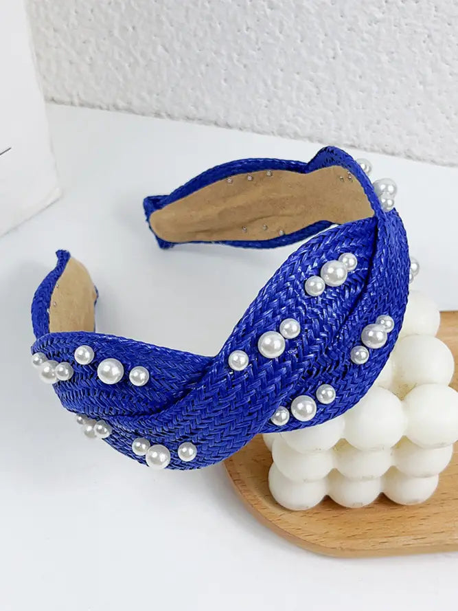 Braid Pearl Headband