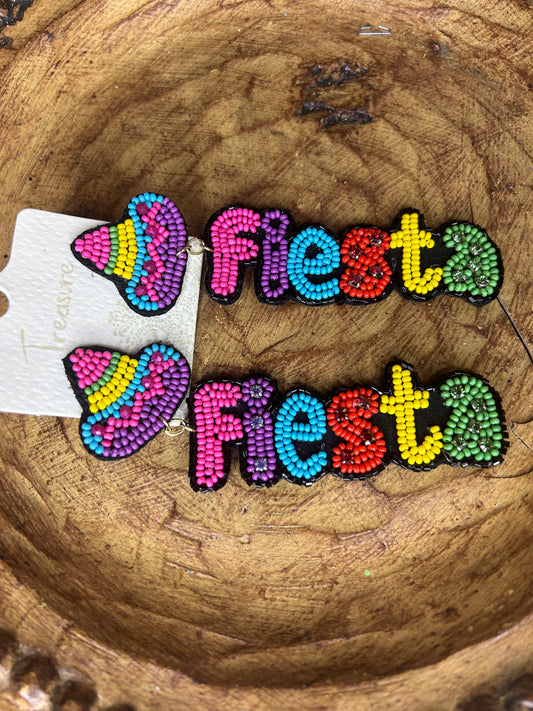 Fiesta Fiesta Beaded Earrings