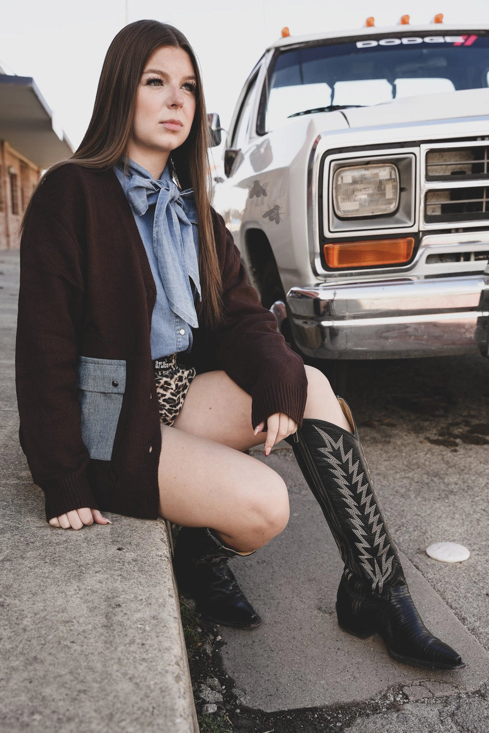 Cattle Babe Angus Cardigan