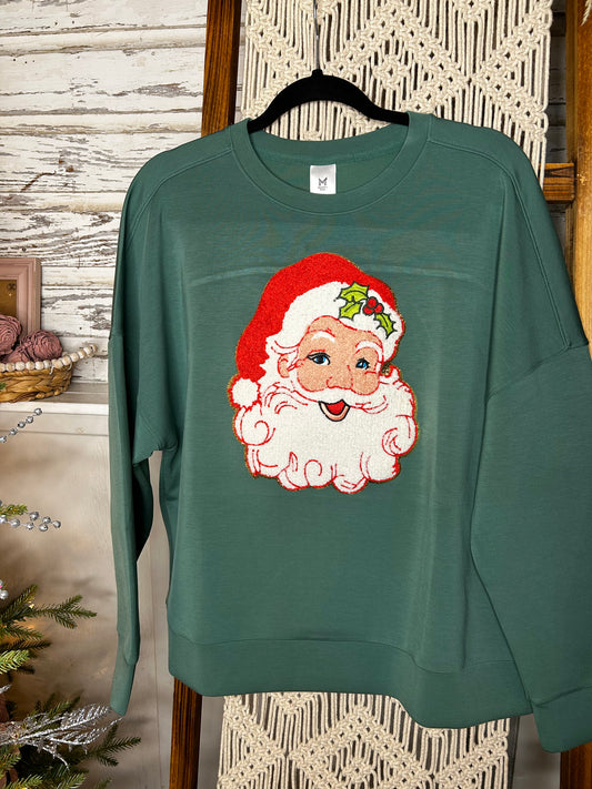 Vintage Santa Sweatshirt