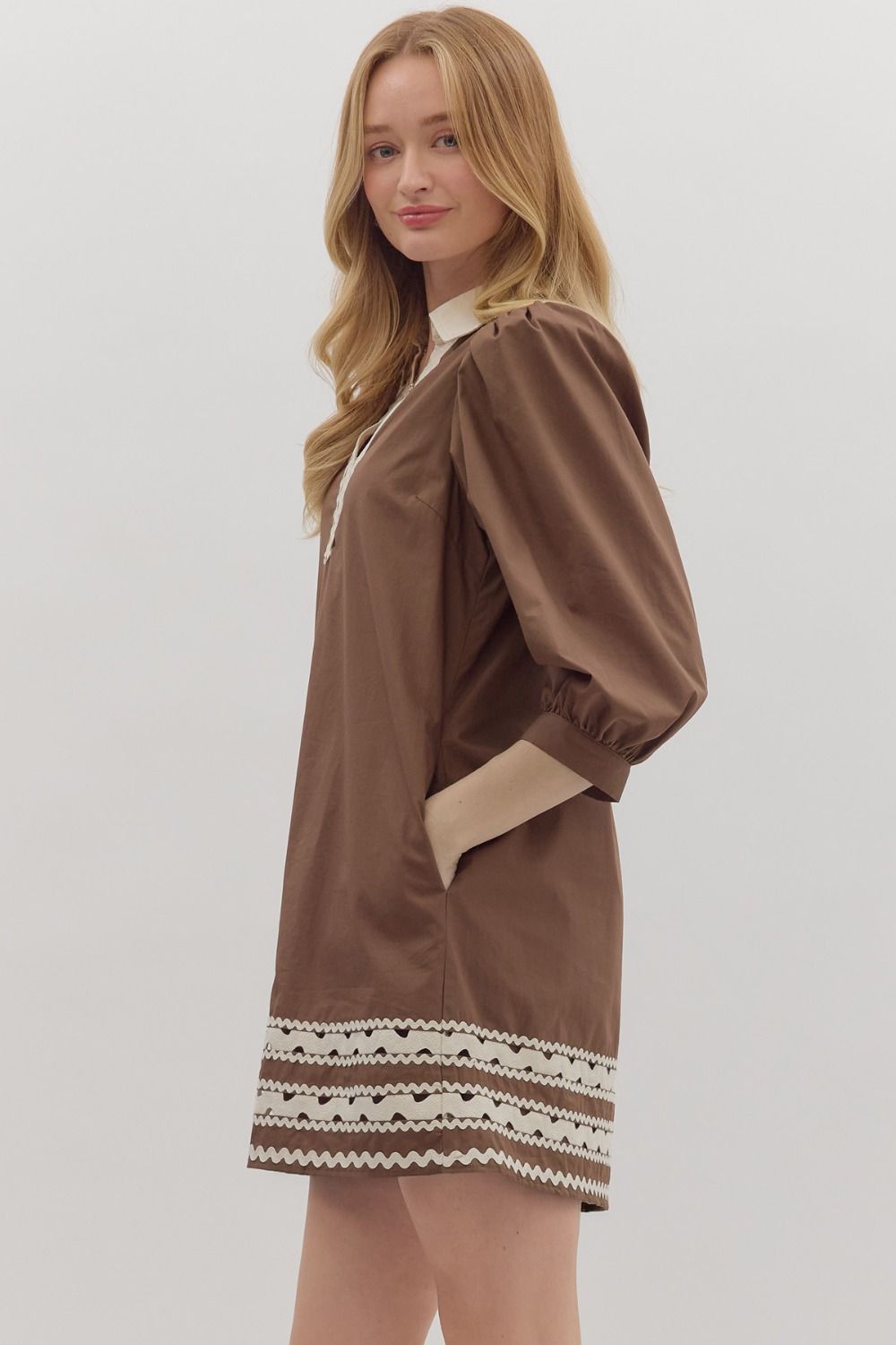 Hazel Ric Rac Dress