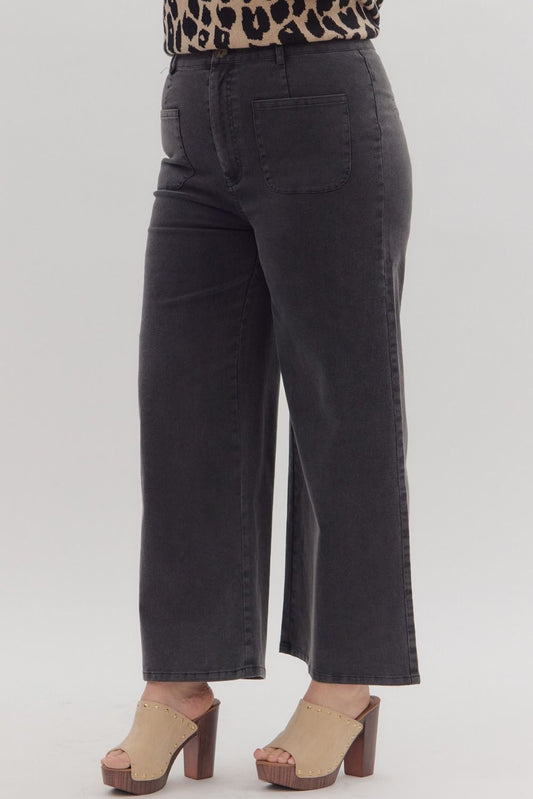 Elaine Curvy Wide Leg Pants