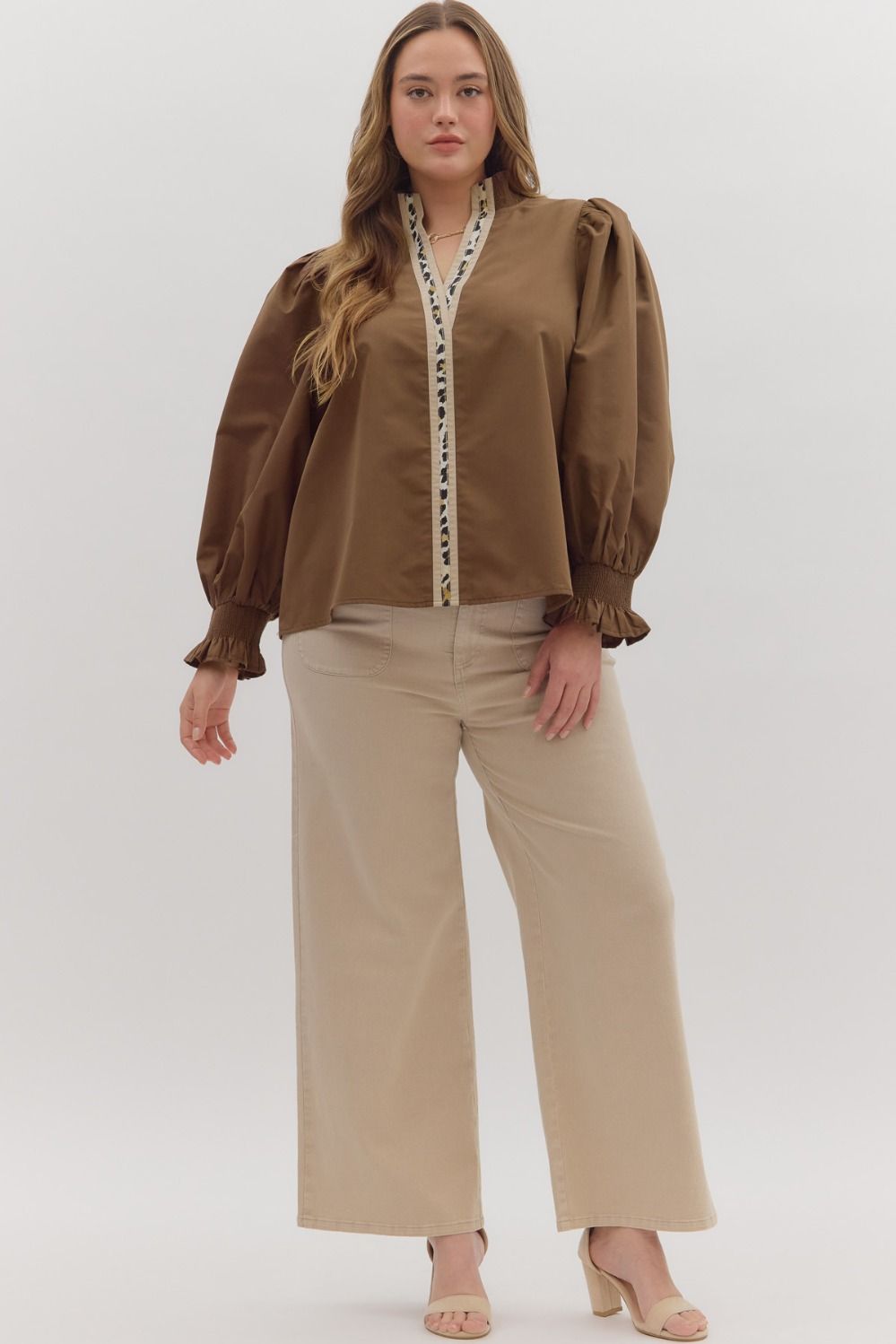 Kylee Leopard Top