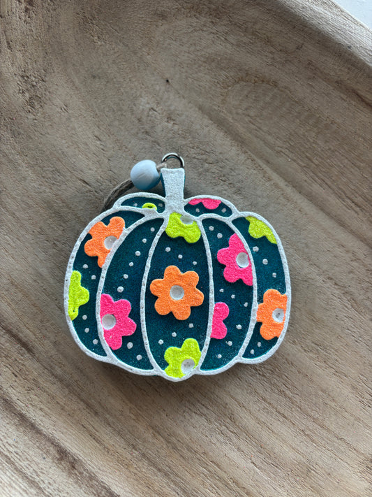 Floral Pumpkin Freshie