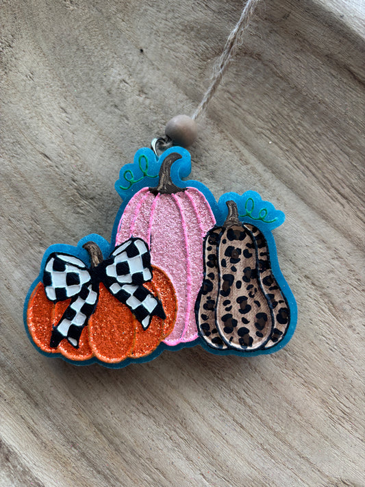 Trio pumpkins