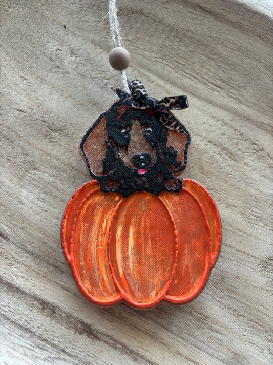 Dachshund Pumpkin Freshie