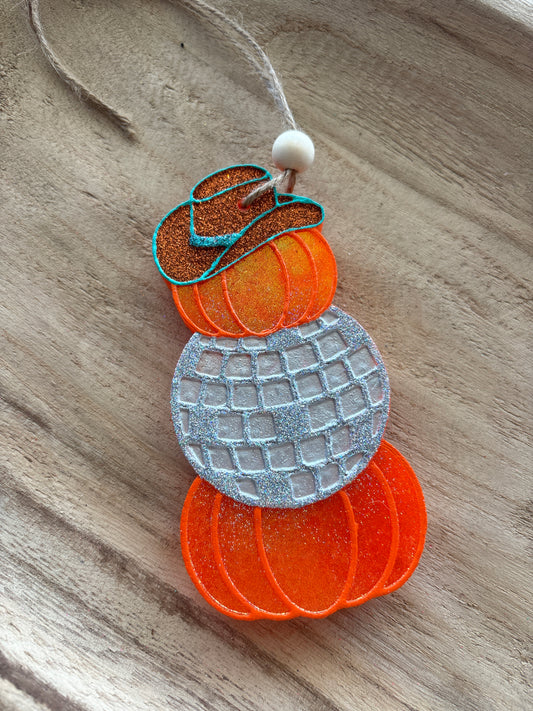 Disco Cowgirl Pumpkins