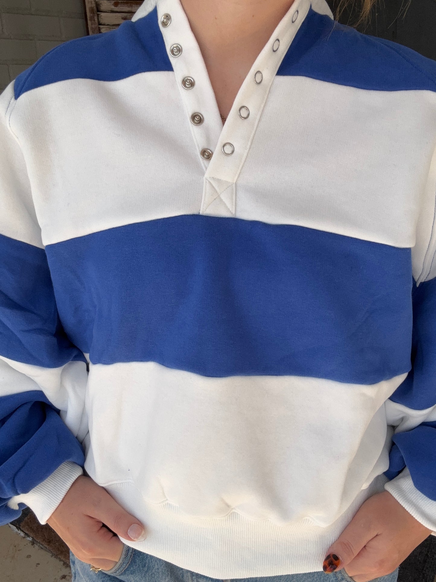 Elise Striped Pullover