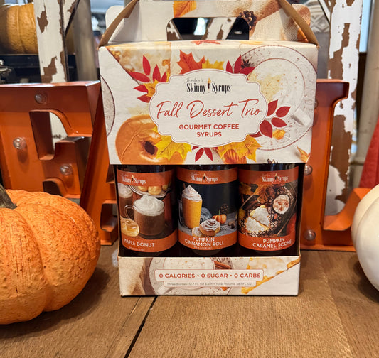Fall Dessert Skinny Syrups Trio
