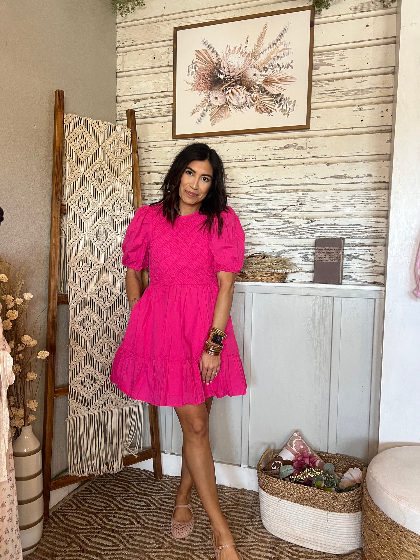 Bella Rose Mini Dress