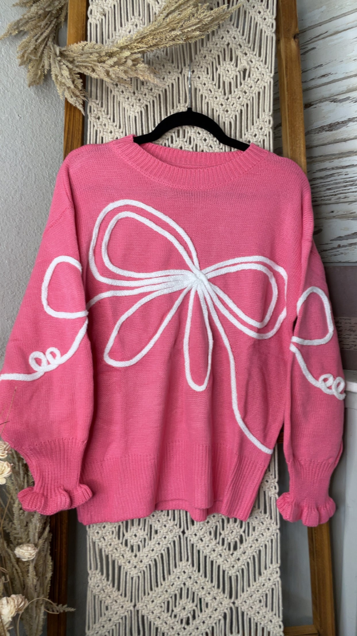 Butterfly Bow Sweater