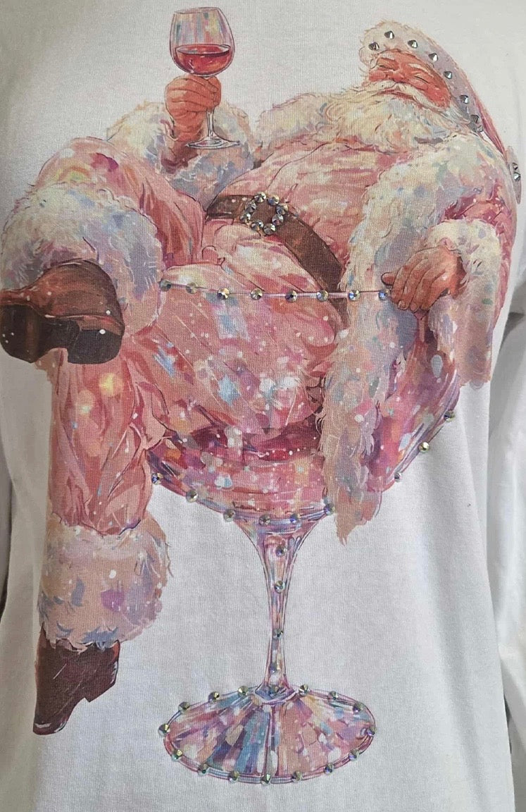 Tipsy Santa Tee