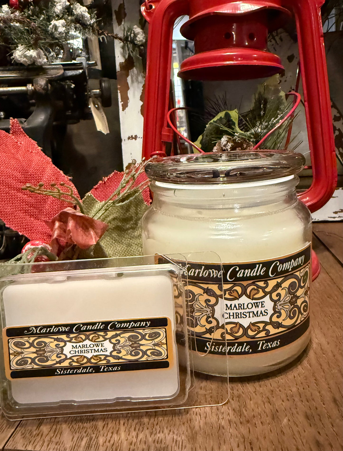 Marlowe Christmas Candle