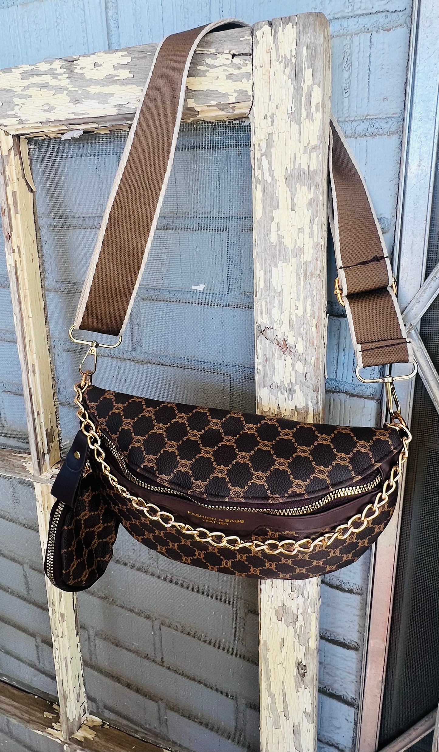 Fashion Bag Geometric Pattern Purse