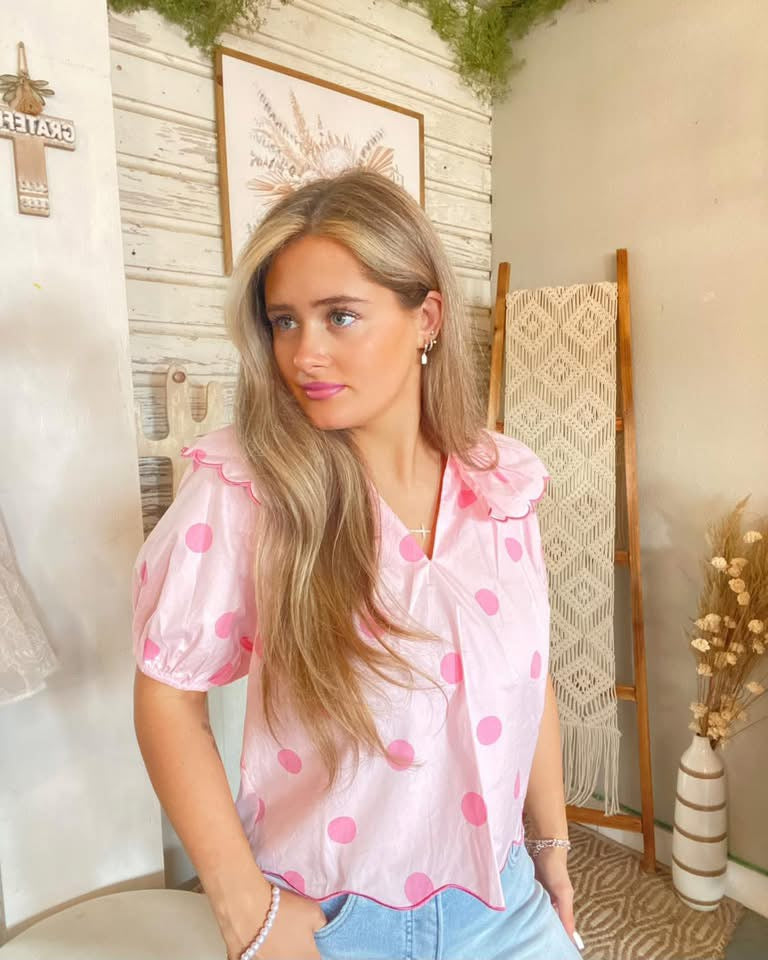 Darling Dot Top