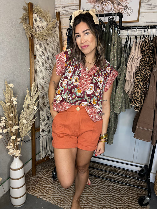 Arya Floral Blouse