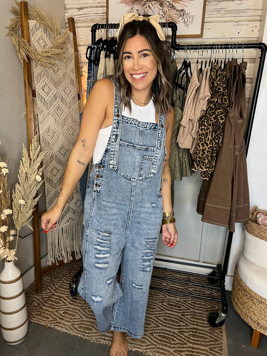 Willow Denim Overalls