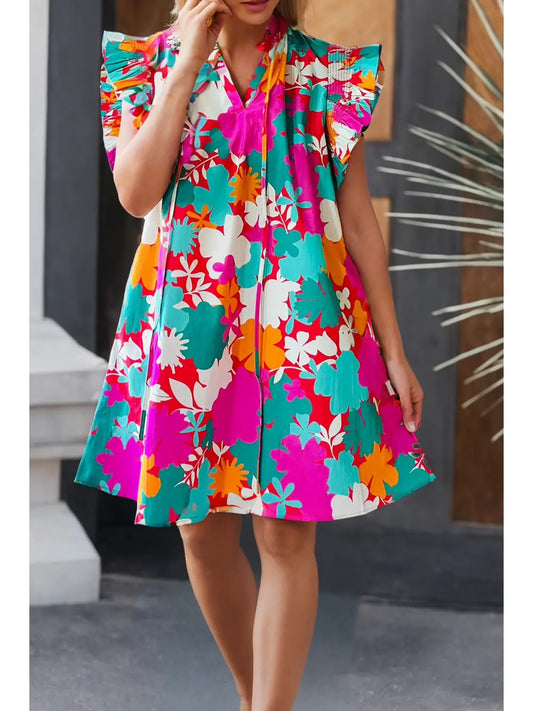 Fallow Floral Dress