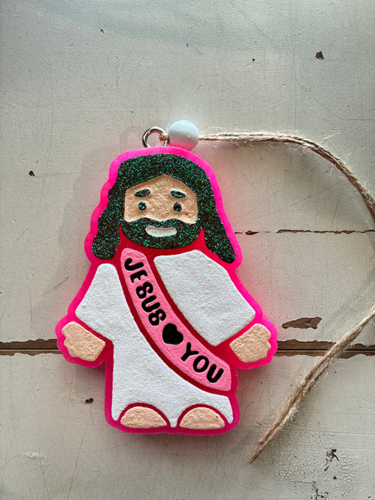 Jesus Loves You Freshie