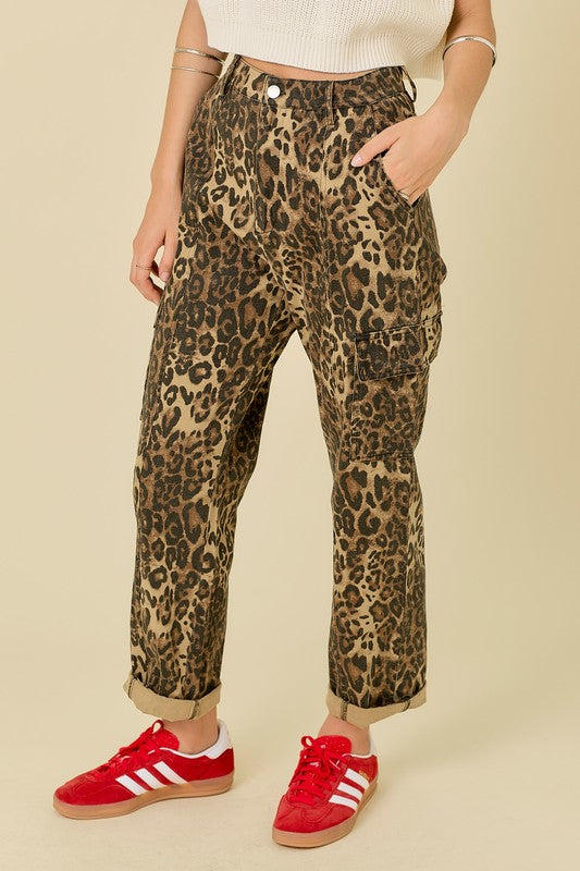 Jora Leopard Cargos