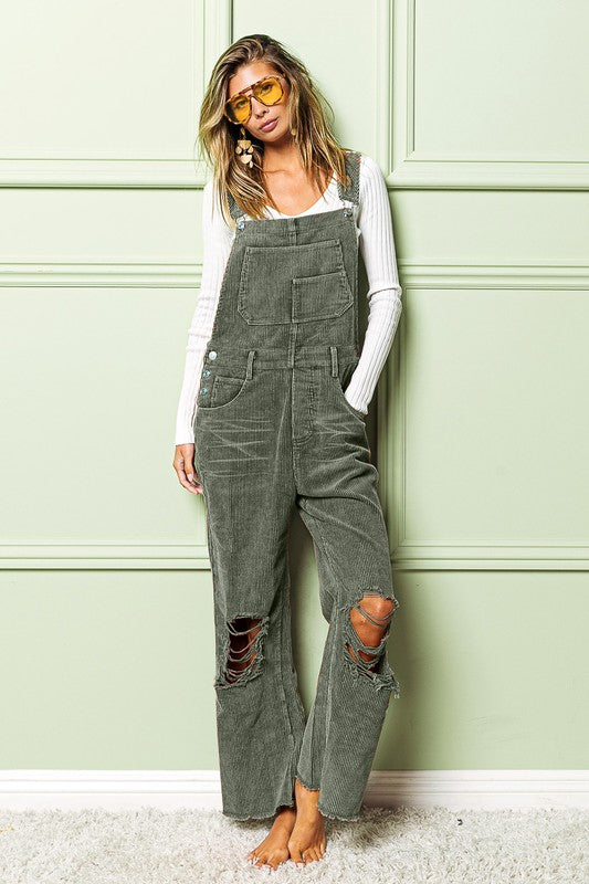 Freya Corduroy Overalls