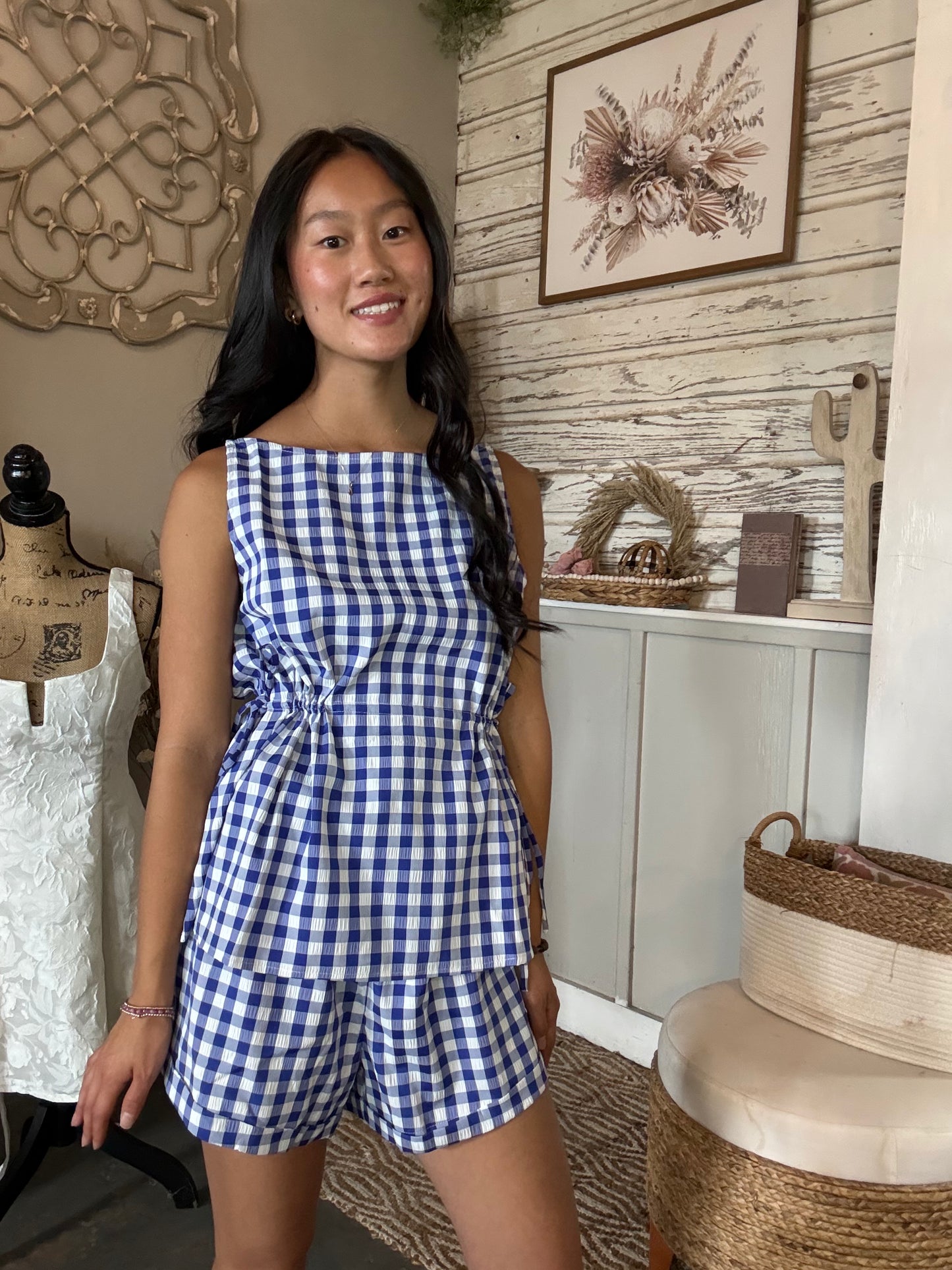Adelyn Gingham Set