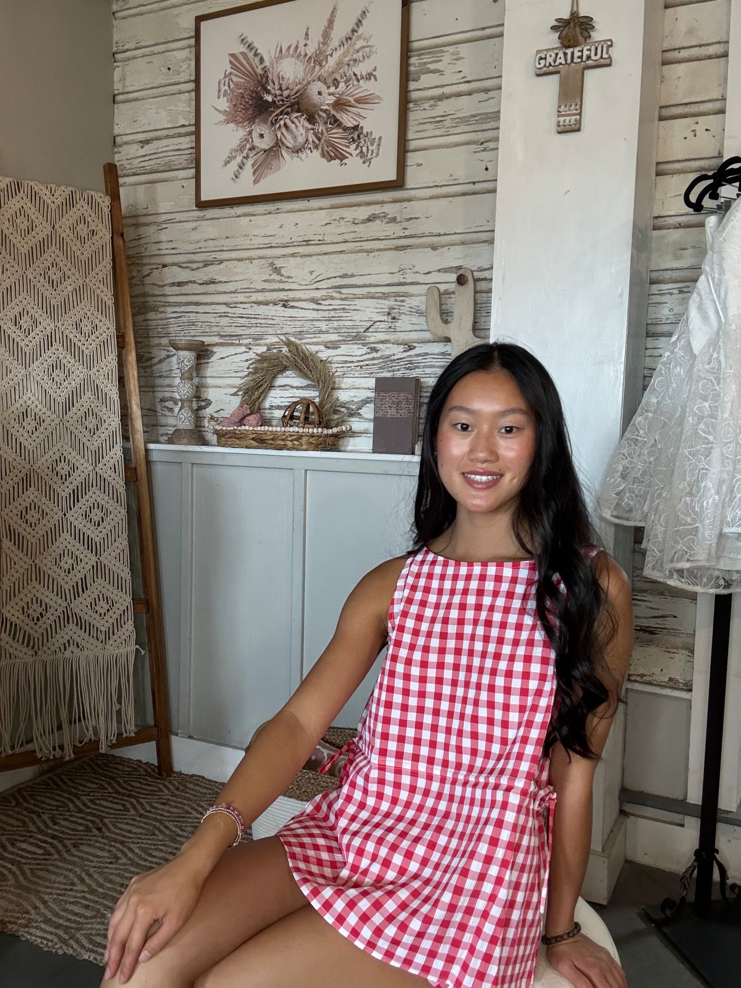 Adelyn Gingham Set