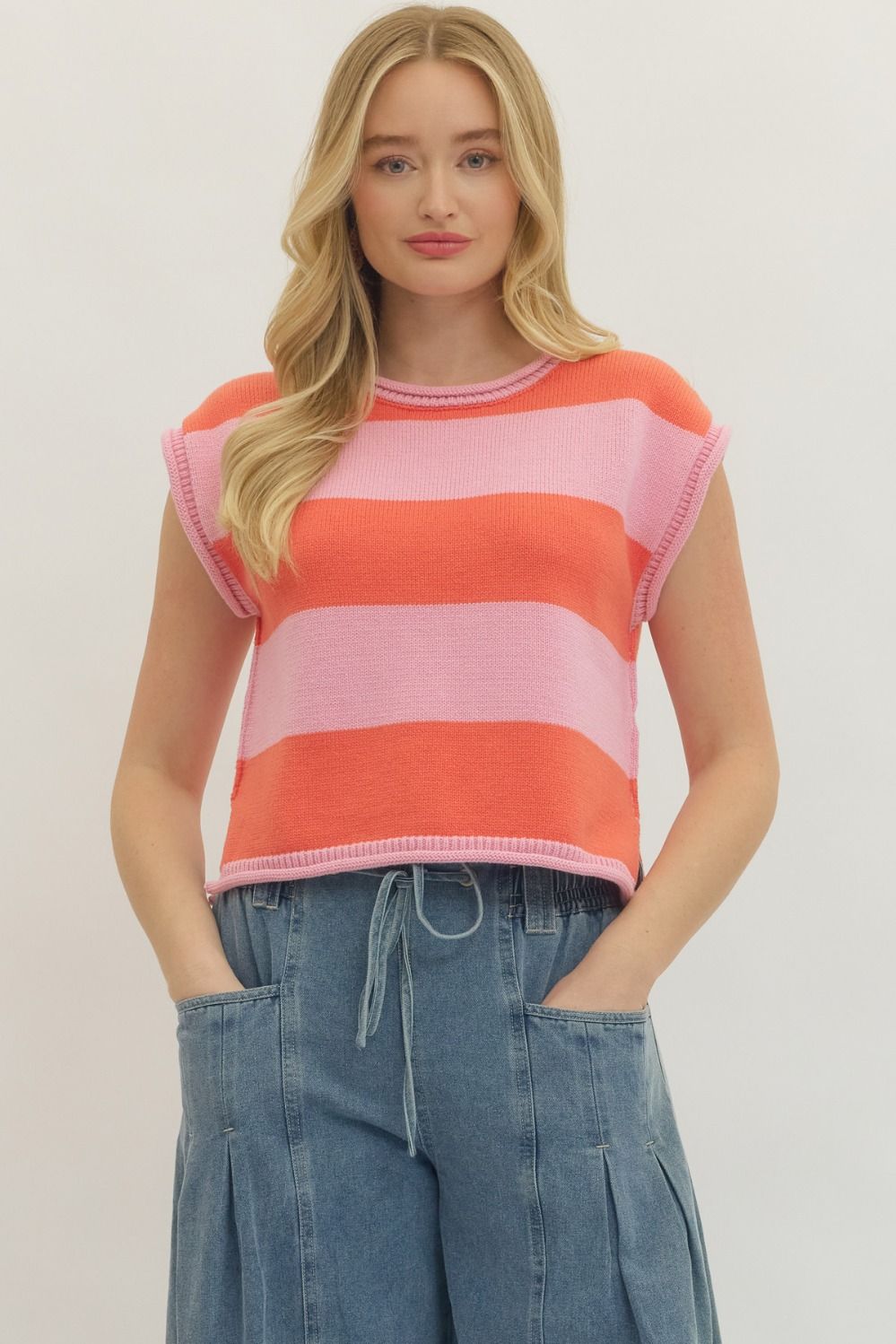 Sassy Striped Top