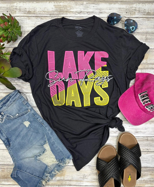 Lake Days & Sun Rays Tee