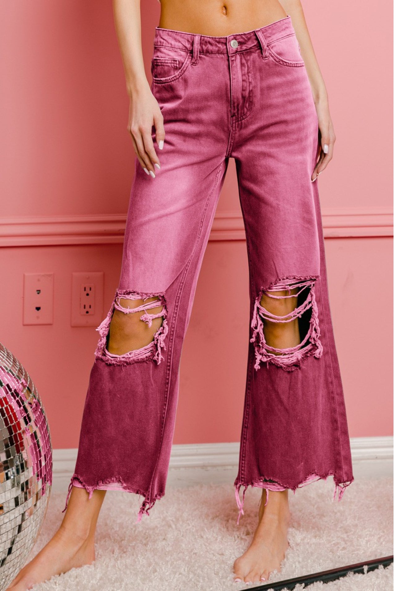 Vintage Wide Leg Jeans