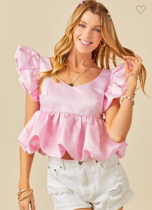 Anna Babydoll Top