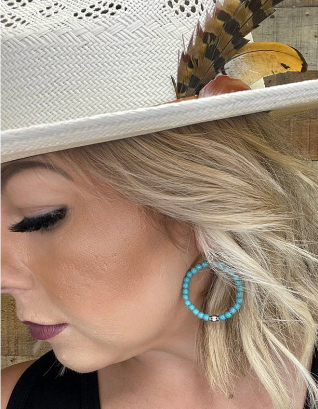 Crockett Small Turquoise Earrings