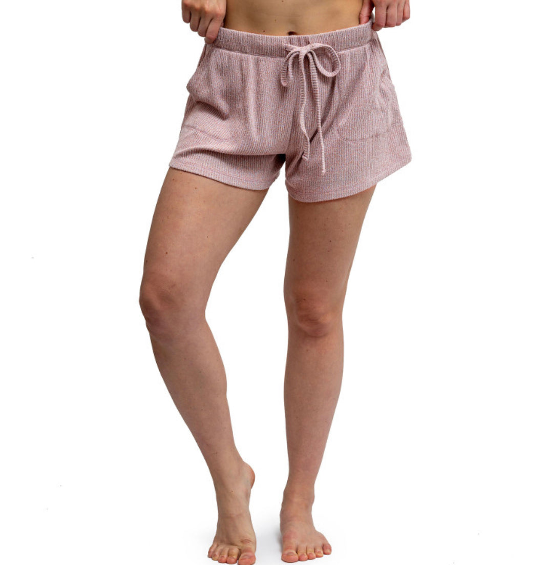 Cuddle Shorts-Pink