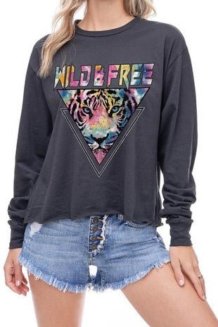Rainbow Wild And Free Longsleeve