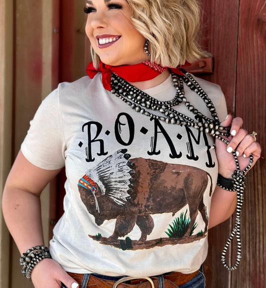 Roam Buffalo Tee