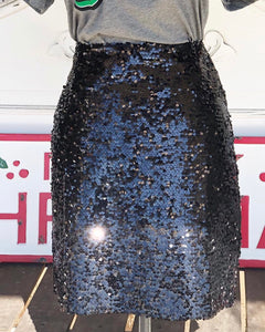 JoJo Sequin skirt