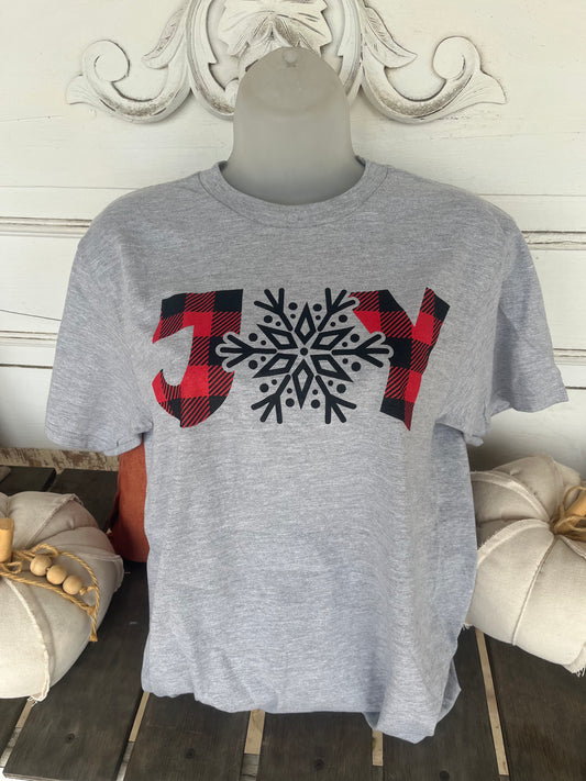 Joy Snowflake Tee