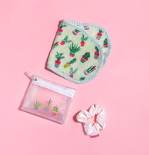Load image into Gallery viewer, Cactus Makeup Eraser Set
