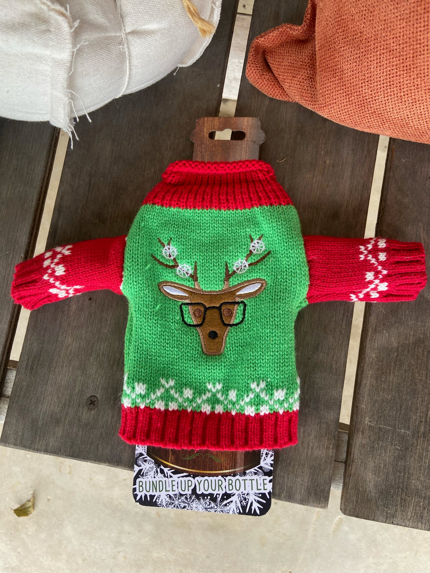 Ugly Christmas Bottle Sweater