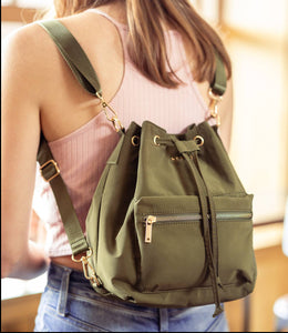 Kedzie Aries Convertible Bucket Bag