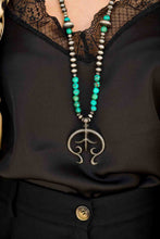 Load image into Gallery viewer, Navajo Pearl Charm Necklace
