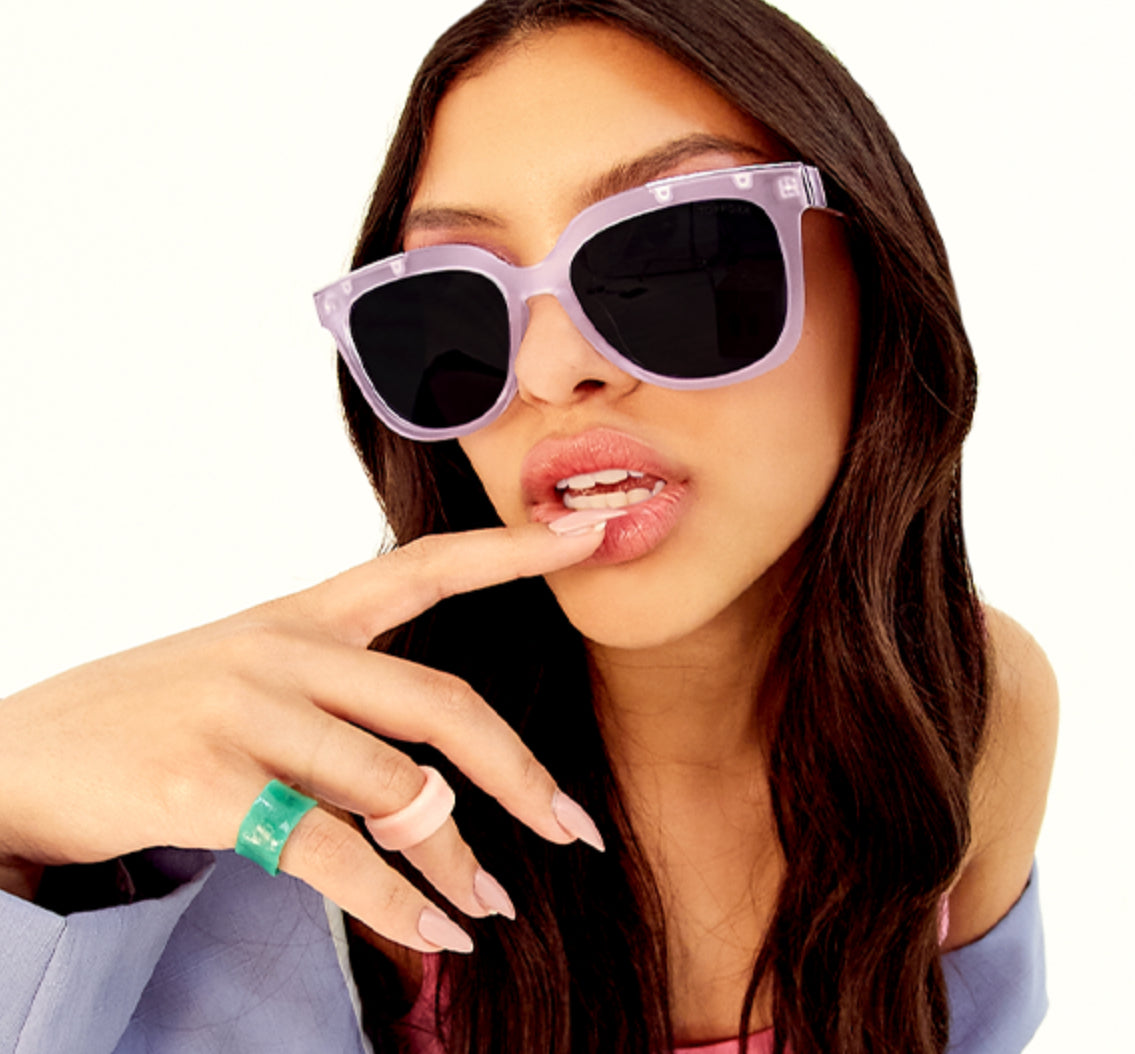 Coco Sunglasses-Lilac
